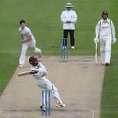 Saif Zaib hits out on his way to 64 for Northants against Sussex