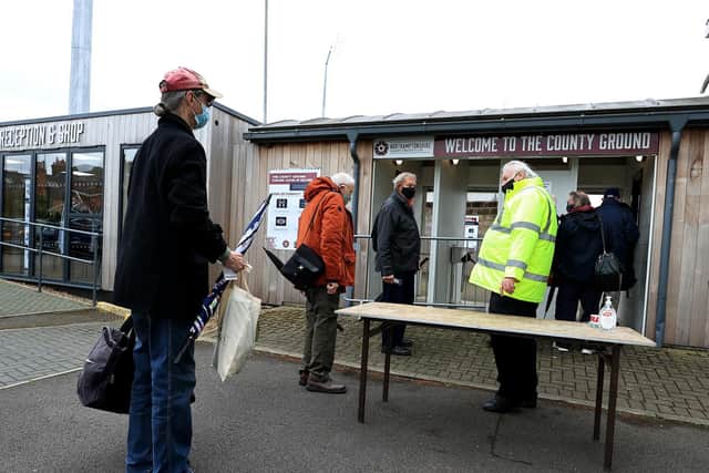 The turnstiles will once again be open at the County Ground