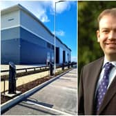 Daventry MP Chris Heaton-Harris welcomed Cummins opening a new logistics centre at Apex Park in the town