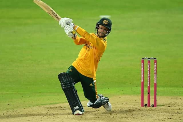 Ben Duckett returns to the County Ground with Notts Outlaws on Sunday