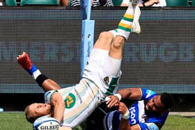 Rory Hutchinson scored a superb try against Bath on Saturday