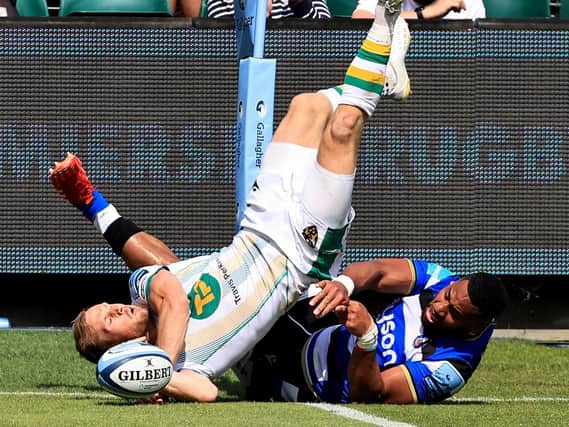 Rory Hutchinson scored a superb try against Bath on Saturday