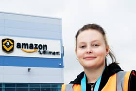 Leigh Green has started Amazon's health, safety and environment technician apprenticeship at its Daventry fulfillment centre after dropping out of university