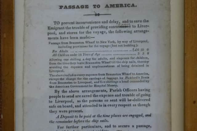 A view of the leaflet.