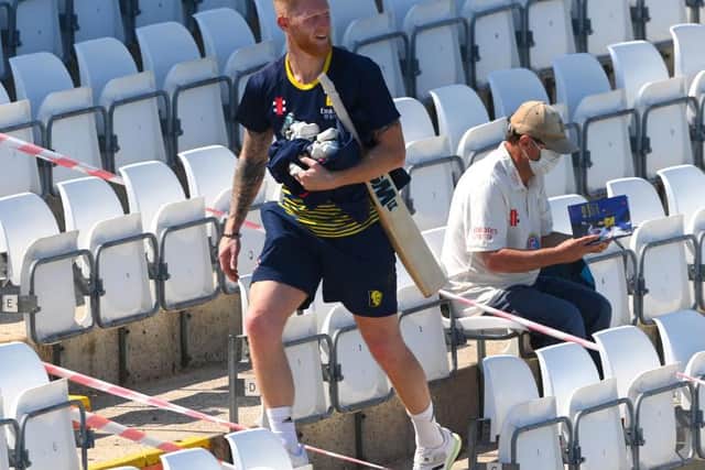 Ben Stokes is likely to feature for Durham against the Steelbacks