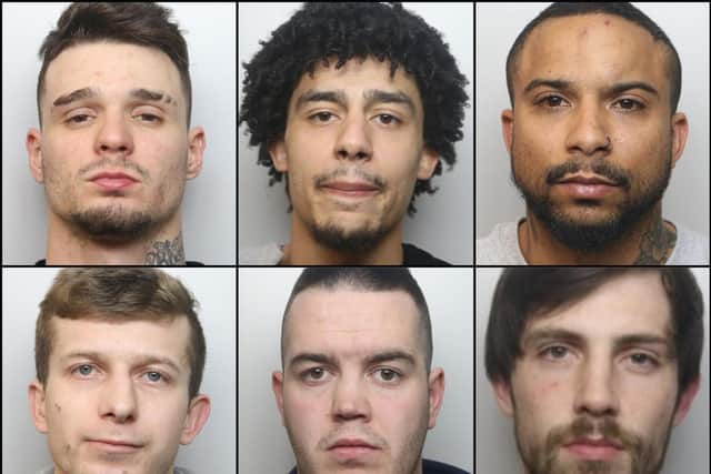 Six men who top Northamptonshire Police lists of most-wanted domestic abuse suspects