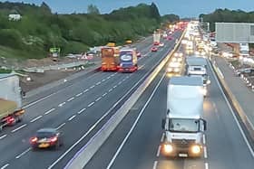 Stretches of the M1 will be shut on 50 nights between now and early-October