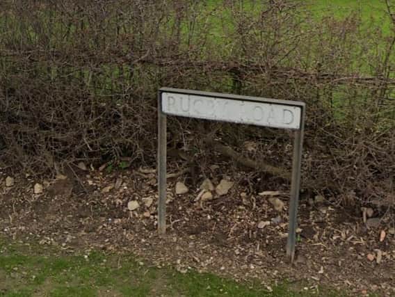 The incident happened on Rubgy Road, Barby. Photo: Google Maps.