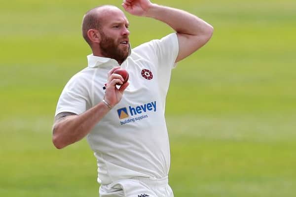 Luke Procter claimed the only two wickets to fall in the day as Northants struggled against Glamorgan