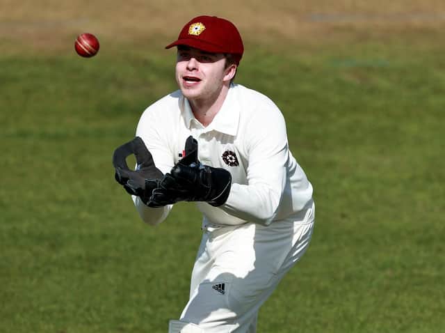 Northants young wicket-keeper batsman Harry Gouldstone