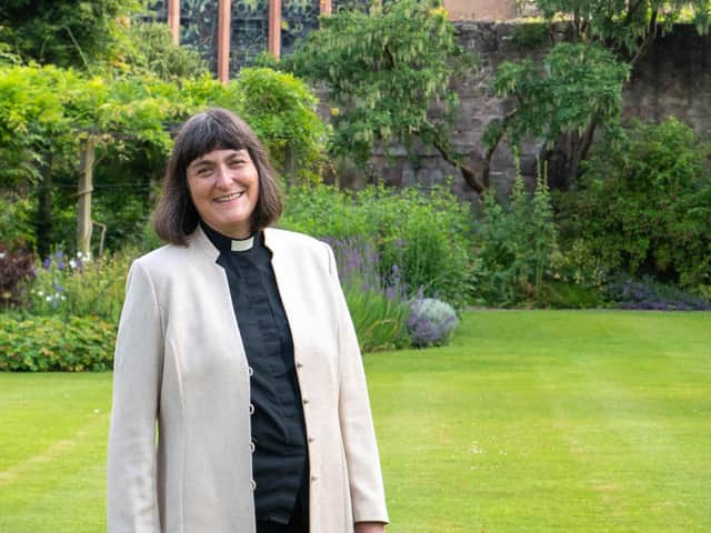 The Rev Canon Sarah Brown.