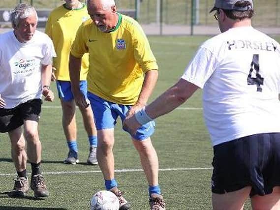 Walking football sessions take place in Daventry.