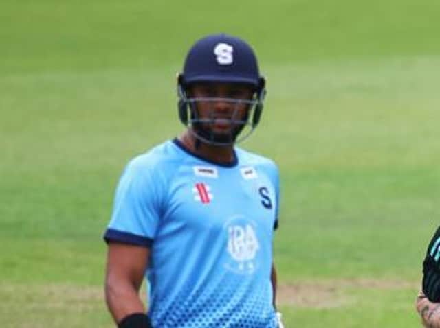 Emilio Gay steered the Steelacks to their win over Derbyshire