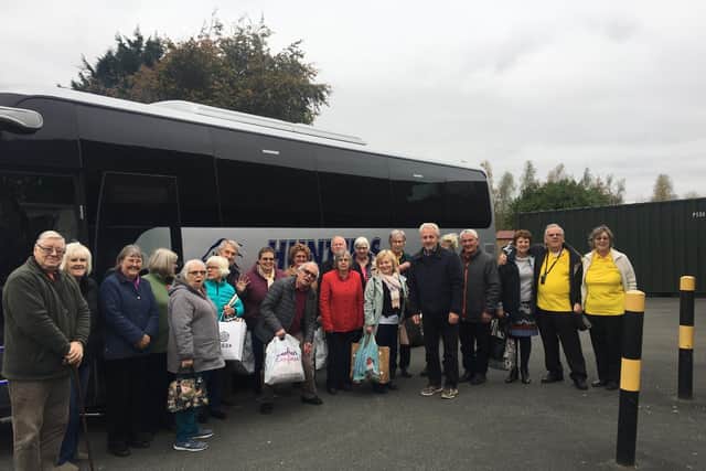Demcafe regularly organises day trips for those affected by dementia