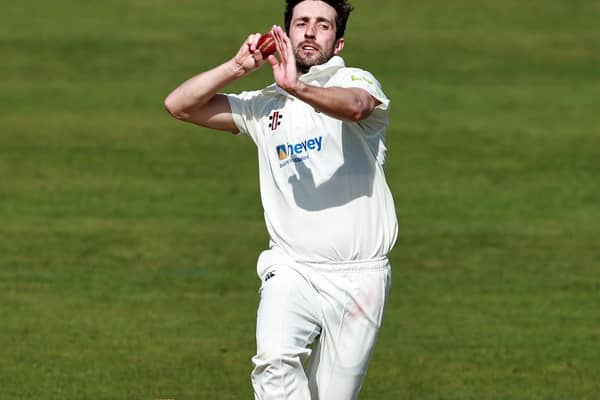 Northants bowler Ben Sanderson claimed three wickets