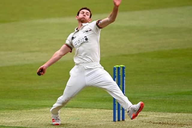 Ryan Higgins led the Gloucestershire charge with the ball in the second innings