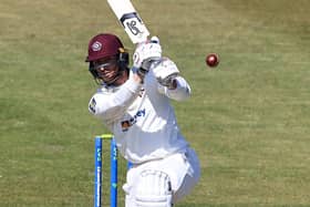 Rob Keogh ended the day on 46 not out for Northants