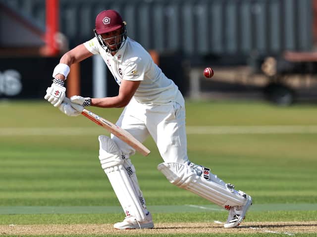 Emilio Gay is 44 not out in Northants' second innings