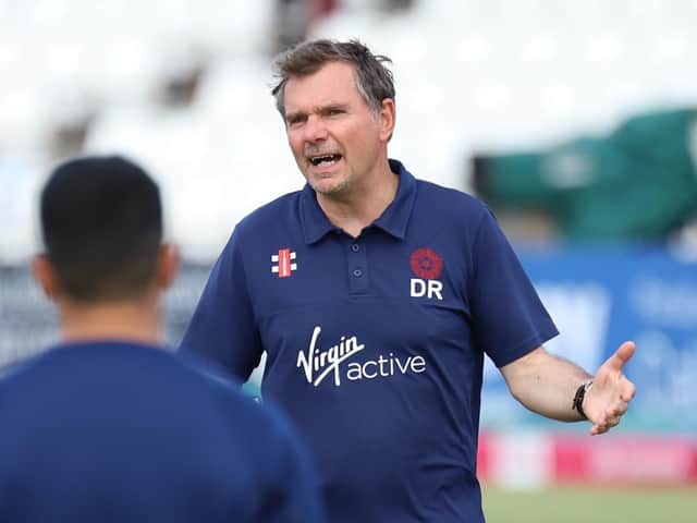 David Ripley will stand down as Northants head coach later this month