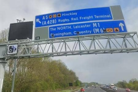 The M1 remained shut at junction 18 for nine hours following Monday's smash