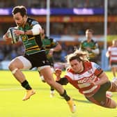 Tom Collins scored a superb try in Saints' game at Gloucester last season