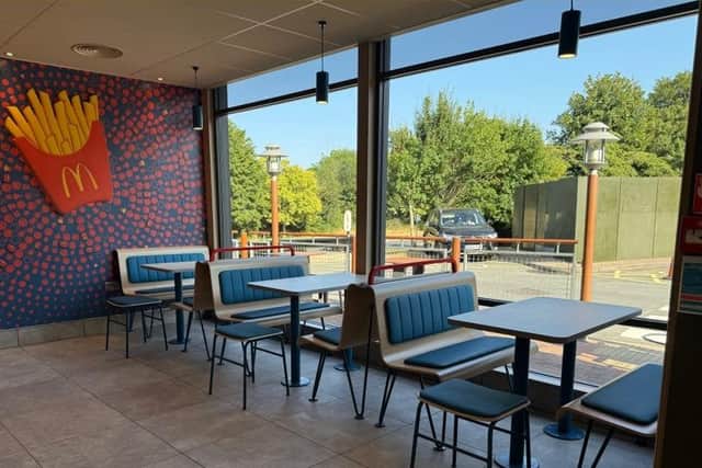 McDonald’s reimaging programme combines a new restaurant layout with the latest technology