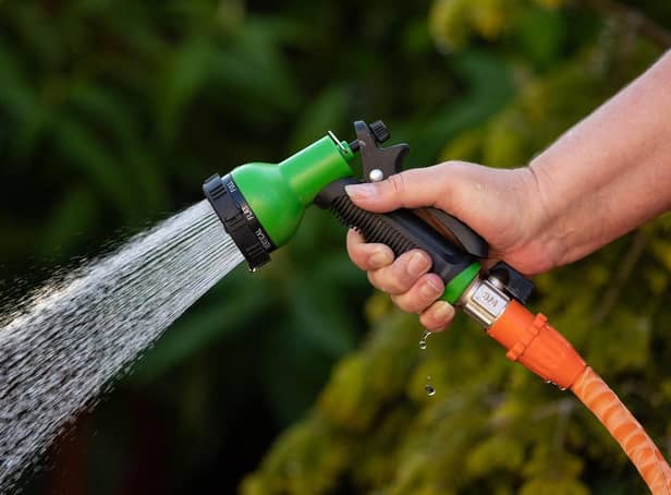 Recycle water before reaching for the hose to water gradens, is the plea from Anglian Water