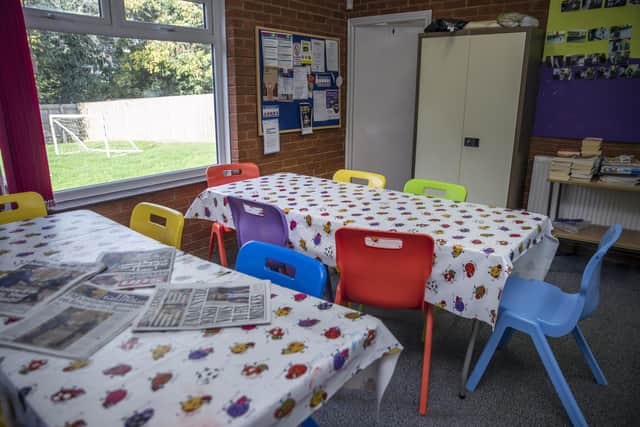 The warm room in Nether Heyford hopes to provide a space for residents to socialise and keep warm. Photo by Kirsty Edmonds.