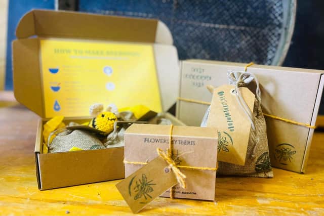 Beebombs pictured from Iberis, Hannah Taylor-Slaymaker's sustainable business.