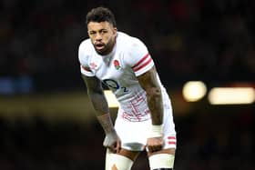 CARDIFF, WALES - FEBRUARY 25: Courtney Lawes of England looks on during the Six Nations Rugby match between Wales and England at Principality Stadium on February 25, 2023 in Cardiff, Wales. (Photo by Shaun Botterill/Getty Images)