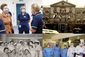 The hospitals have seen a lot of change since the launch of the NHS. Here's a look back...