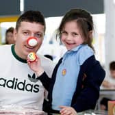 Volunteers delivered a design workshop at St James' in support of Comic Relief. Picture: UNP Mark Radford