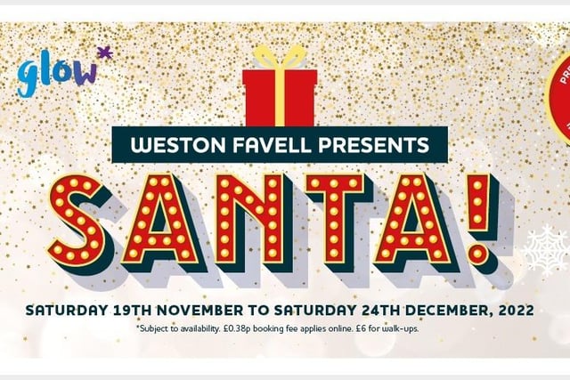 From November 19 to December 18, the Northampton shopping centre Santa’s Grotto in the upper mall will be open Wednesday - Sunday. From December 19 to Christmas Eve, it will be open every day.
If booked online in advance, tickets are £5 per child, plus a booking fee or the event is £6 per child on the day. Each admission includes a gift.
