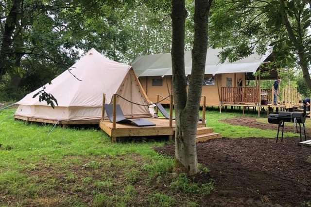 If you are looking to go further afield, the award-winning Brook Meadow can be found in Sibbertoft, Leicestershire. Their four glamping options each have an individual theme and sleep a different number of people – so there is something for everyone.