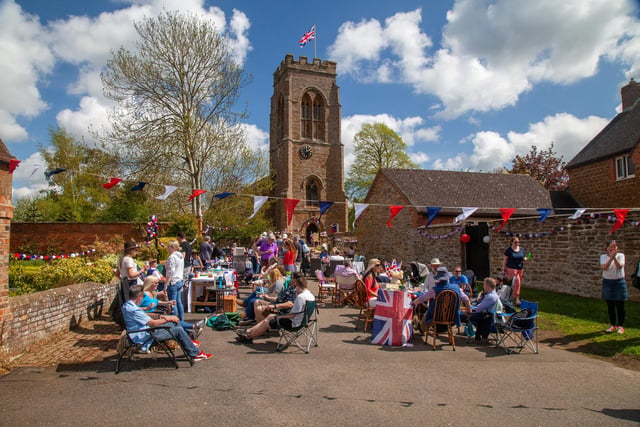 Staverton Street Party: Community celebration on Sunday, May 7, of the Coronation of King Charles III.