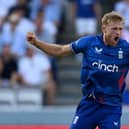 Northants all-rounder David Willey has been named in England's squad for the 2023 ICC World Cup (Picture: Gareth Copley/Getty Images)