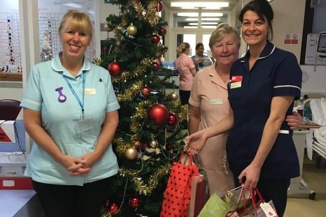 The Christmas appeal began 9 years ago aiming to support elderly patients with no visitors 
