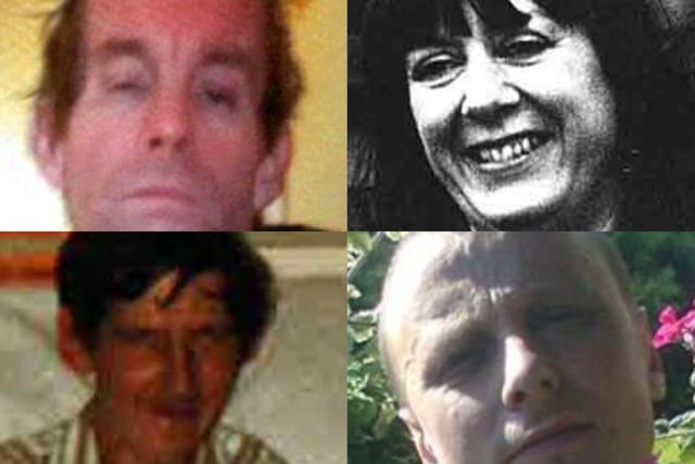 Some of the people who are currently missing from Northamptonshire.