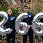 Northamptonshire Police has recruited 266 police officers between 2019 and now.