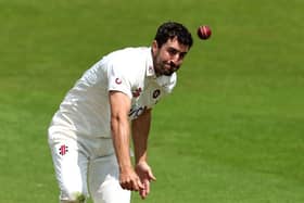 Ben Sanderson claimed three wickets for Northamptonshire against Essex, including the 350th of his first-class career (Picture: David Rogers/Getty Images)