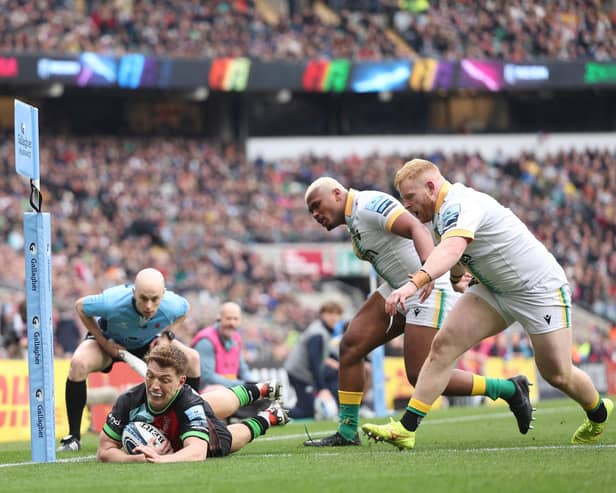 Will Porter scored twice for Quins (photo by Warren Little/Getty Images)