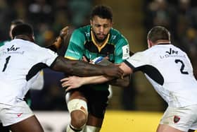 Courtney Lawes (photo by Darren Staples / AFP) (Photo by DARREN STAPLES/AFP via Getty Images)