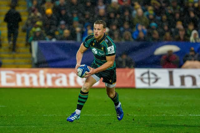 Rory Hutchinson in action against Cardiff Rugby last Sunday (picture: Claire Jones/redhatphoto.co.uk)