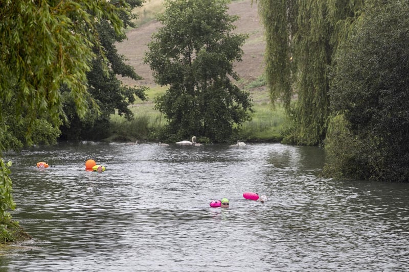 The lake at Bare Hill Farm, in Badby, Daventry, had its opening day on Saturday, August 5.