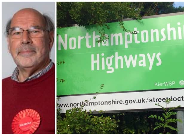 Labour deputy leader Bob Purser says questions remain over the tender process leading up to Kier landing West Northamptonshire's new £210 million highways contract