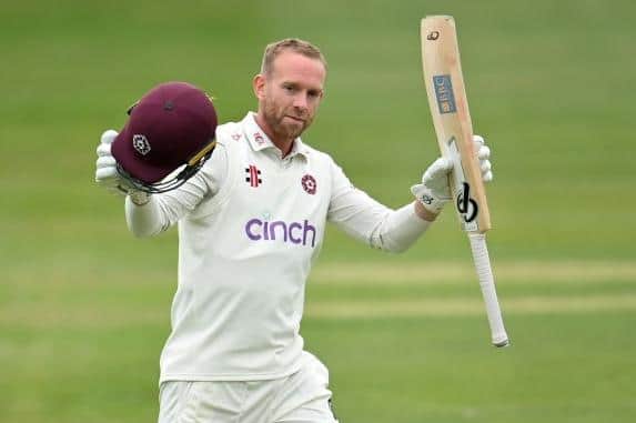 Luke Procter was Northamptonshire's leading run scorer in the County Championship in 2022