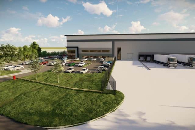 Here's an artist's impression of what the proposed site could look like