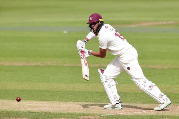 Northants batter Emilio Gay scored a ninth career first-class half-century against Warwickshire (Picture: David Rogers/Getty Images)