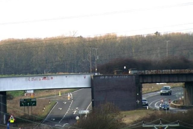A ghostly monk is said to wander the bridge across the A43 between Corby and Kettering, with countless sightings over the past 30 years. It may be a former resident of the nearby Pipewell Abbey