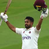 Karun Nair is returning to Northamptonshire for the first seven matches of the 2024 season (Picture: Ben Hoskins/Getty Images for Surrey CCC)